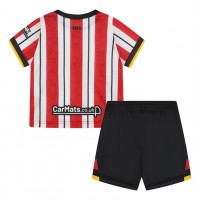 Maglia Calcio Sheffield United Prima Divisa Bambino 2024-25 Manica Corta (+ pantaloncini)